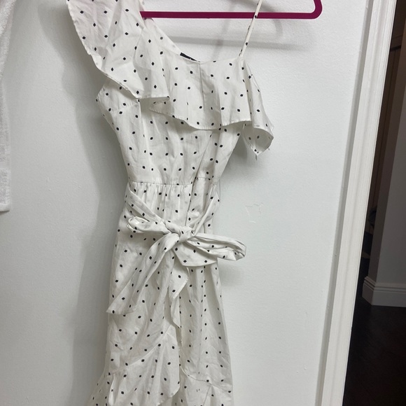 One size ( x small/small) polka dot dress NWOT - Picture 4 of 6